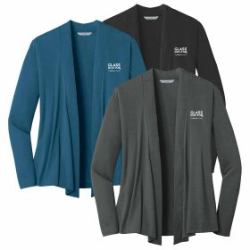 STANDARD Ladies' Concept Open Cardigan. L5430 - VERT logo