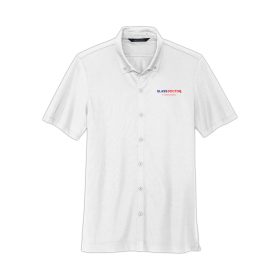 STANDARD MERCER+METTLE&trade; Men's Stretch Pique Full-Button Polo. MM1006