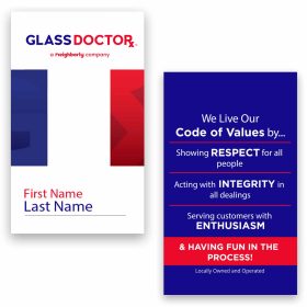 Standard Photo ID Tag. 4 x 2.5"