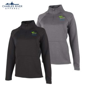 Ladies' Seaport 1/4 Zip Sweatshirt. 5057