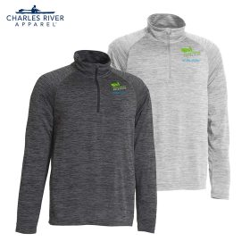 CR Men's Space Dye Performance Pullover. 9763 - DF/LC