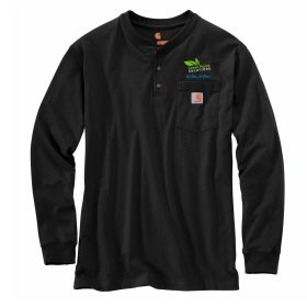 Carhartt&reg; Long Sleeve Henley T-Shirt CTK128