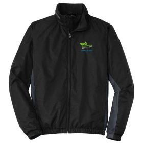 Men's Colorblock Wind Jacket. J330