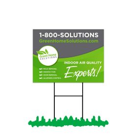 Lawn Signs with Stakes , 18 x 24" Double Sided (Min QTY 25 Signs)