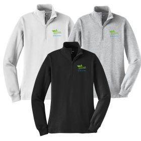 Ladies' 1/4-Zip Sweatshirt. LST253