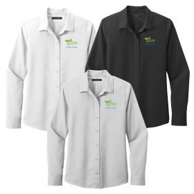 Ladies' Long Sleeve Performance Staff Shirt. LW401