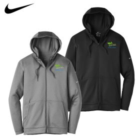 Nike Therma-FIT Full-Zip Fleece Hoodie. NKAH6259