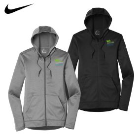 Nike Ladies' Therma-FIT Full-Zip Fleece Hoodie. NKAH6264
