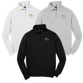 Adult 1/4-Zip Sweatshirt. ST253