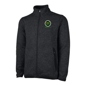 Men's Heathered Fleece Jacket. 9493