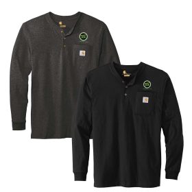 Carhartt&reg; Long Sleeve Henley T-Shirt. CTK128