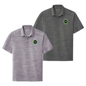 Men's Stretch Heather Polo. K583