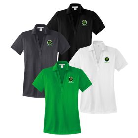 Ladies' Performance Fine Jacquard Polo. L528