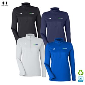 Under Armour Ladies' Team Tech 1/2-Zip. 1376862 - DF/LC