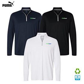 Puma Golf Men's Icon 1/4-Zip. 631059 - DF/LC