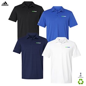 Adidas Men's Textured Stripe Polo. A704 - DF/LC