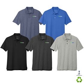 Men's C-FREE Cotton Blend Pique Polo. K867