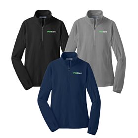 Ladies' 1/2-Zip Microfleece. L224