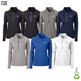 C&B Ladies' Adapt Recycled Knit Stretch 1/2-Zip Pullover. LCK00128 - DF/LC