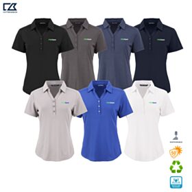 C&B Ladies' Forge Recycled Four-Way Stretch Polo. LCK00199 - DF/LC