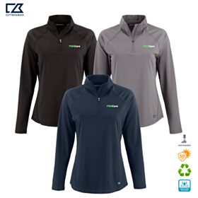 C&B Ladies' Prospect Recycled Featherlight 1/4-Zip. LCK00225 - DF/LC