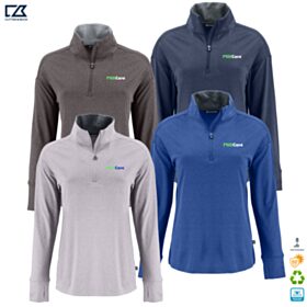 C&B Ladies' Forge Recycled Four-Way Stretch 1/4-Zip. LCK00227 - DF/LC