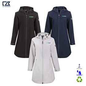 C&B Ladies' Camano Stretch Recycled Water Resistant Jacket. LCO00077