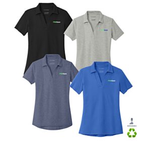 Ladies' C-FREE Cotton Blend Pique Polo. LK867