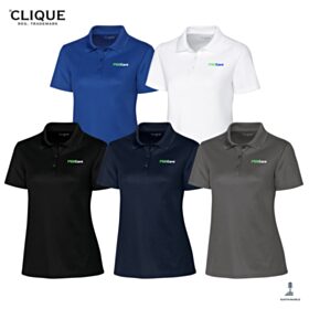 Clique Ladies' Spin Performance Pique Polo. LQK00063 - DF/LC