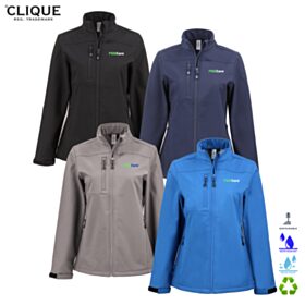 Clique Ladies' Tempest Waterproof Stretch Full-Zip Softshell Jacket. LQO00070