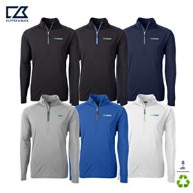 C&B Men's Adapt Eco Knit Stretch Recycled 1/4-Zip. MCK01143 - DF/LC