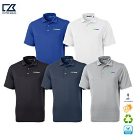 C&B Men's Virtue Light Pique Recycled Polo. MCK01144 - DF/LC