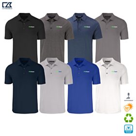 C&B Men's Forge Recycled Four-Way Stretch Polo. MCK01236 - DF/LC