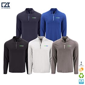 C&B Men's Coastline Eco Comfort Recycled 1/4-Zip. MCK01347 - DF/LC