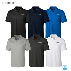 Clique Men's Ice Pique Tech Polo. MQK00023
