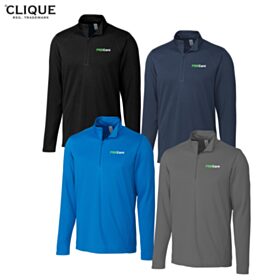 Clique Men's Ice Pique Tech 1/2-Zip. MQK00098 - DF/LC