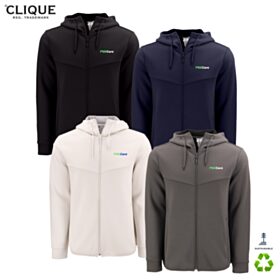 Clique Haven Recycled Full-Zip Hoodie. MQK00118