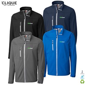 Clique Men's Telemark Recycled Stretch Softshell Jacket. MQO00055
