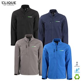 Clique Men's Tempest Waterproof Full-Zip Softshell Jacket. MQO00078