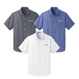 Men's Short Sleeve SuperPro Oxford Shirt. S659