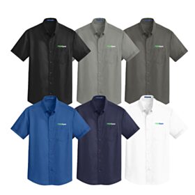 Men's Short Sleeve SuperPro Twill Shirt. S664