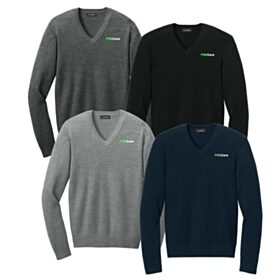 Men's Easy Care V-Neck Sweater. SW2850