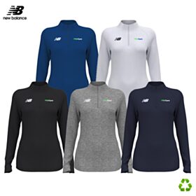New Balance Ladies' Athletics Half Zip 2.0. TMWT748 - DF/LC