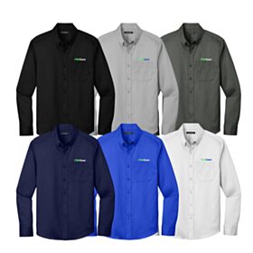 Men's Long Sleeve SuperPro React Twill Shirt. W808