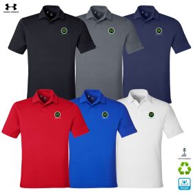 Under Armour Men's Recycled Polo. 1383255 - DF/LC