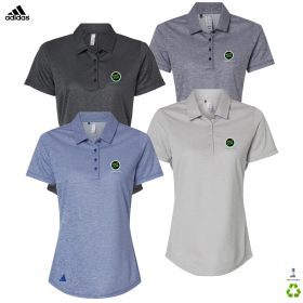 Adidas Ladies' Space Dyed Polo. A592 - DF/LC
