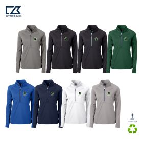 C&B Ladies' Adapt Recycled Knit Stretch 1/2-Zip Pullover. LCK00128 -DF/LC