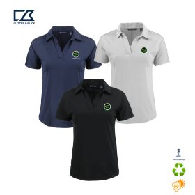 C&B Ladies' Coastline Recycled Dolman Polo. LCK00193 -DF/LC