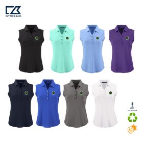 C&B Ladies' Forge Recycled Stretch Sleeveless Polo. LCK00197 -DF/LC
