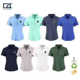C&B Ladies' Forge Recycled Stretch Polo. LCK00199 -DF/LC